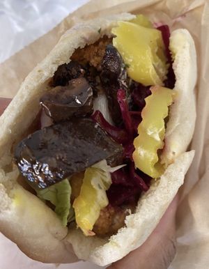 Falafel Doner  at Ali Baba Mediterranean Grill in Cincinnati