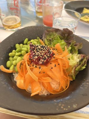 Poke   at El Cartero in El Palmar De Vejer