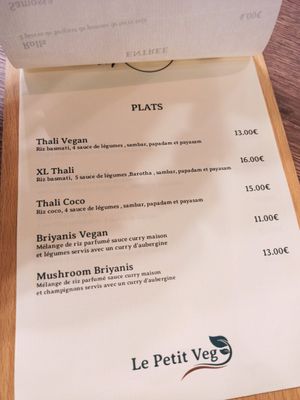  at Le Petit Veg in Paris