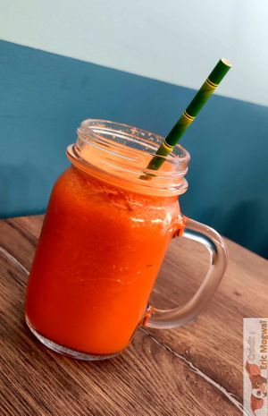 Orange, carot, ginger ! at Le Petit Veg in Paris