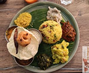 Thali vegan at Le Petit Veg in Paris