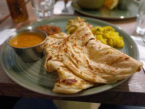 Barotha set.  at Le Petit Veg in Paris