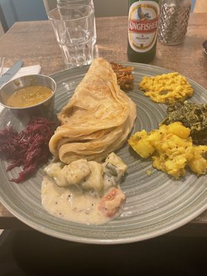 Baratha  at Le Petit Veg in Paris