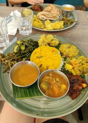 Thali at Le Petit Veg in Paris