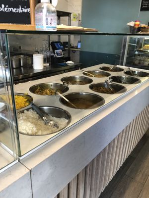 Inside  at Le Petit Veg in Paris