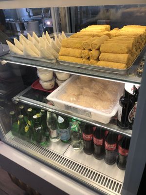 Starters and desserts  at Le Petit Veg in Paris