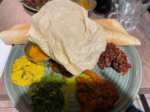 Dosa gourmand   at Le Petit Veg in Paris