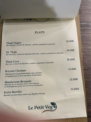   at Le Petit Veg in Paris
