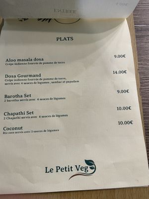   at Le Petit Veg in Paris