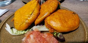 Bengan Pakora at Le Petit Veg in Paris