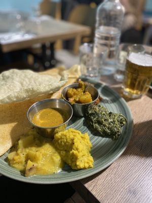 Gourmand dosa  at Le Petit Veg in Paris