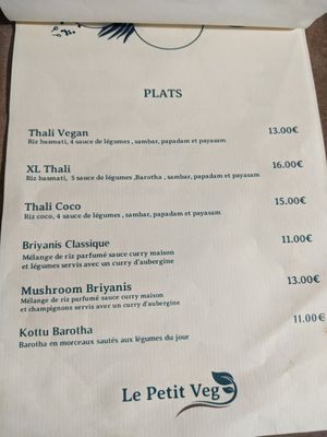  at Le Petit Veg in Paris