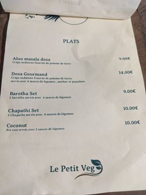  at Le Petit Veg in Paris