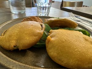 Aubergine bhadji    at Le Petit Veg in Paris