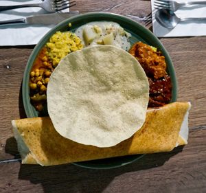 Dosa Gourmand at Le Petit Veg in Paris