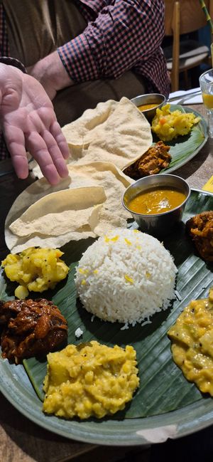 Coco XXL thali at Le Petit Veg in Paris