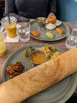 Dusa Gourmand at Le Petit Veg in Paris