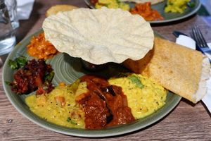 Dosa gourmand at Le Petit Veg in Paris