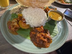 Large Vegan Thali at Le Petit Veg in Paris