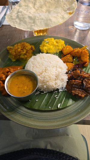 Thali classique at Le Petit Veg in Paris