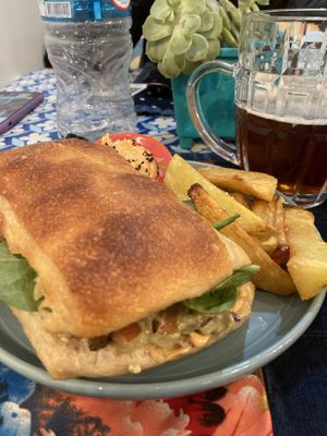   at Veggie Beer House in Valparaiso