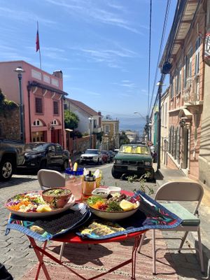   at Veggie Beer House in Valparaiso