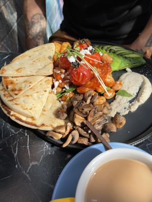 Big Brekky  at Yiayia's Garden in Haberfield