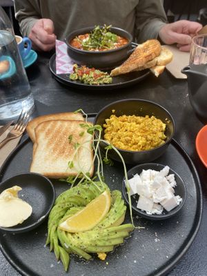 Build your own breakkie   at Yiayia's Garden in Haberfield