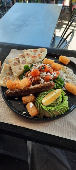Breakfast at Yiayia's Garden in Haberfield