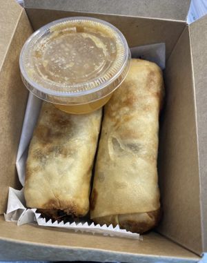 Thai egg rolls   at Coconut Thai in Edina