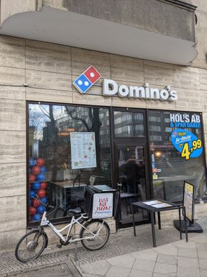 The restaurant from outside at Domino's Pizza - Schöneberg-Nord in Berlin