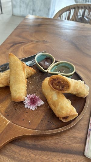 Banana fritters   at Pure Vegan Heaven - Food Stall in Koh Phangan
