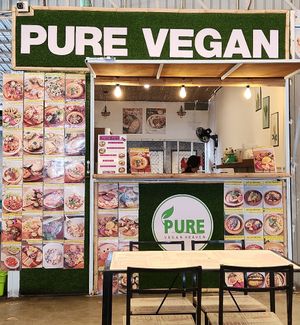 So many options! at Pure Vegan Heaven - Food Stall in Koh Phangan