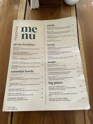 Menu  at The Arches in Rishikesh