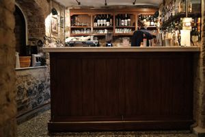 Downstairs bar at Cuma in Istanbul