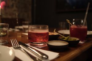 Negroni at Cuma in Istanbul