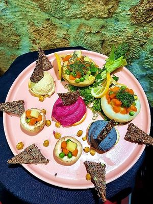 Cold Starters Plate at LEVEL - Vegan & Gluten Free in Antalya