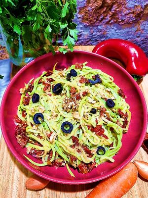 Keto - Zoodles at LEVEL - Vegan & Gluten Free in Antalya
