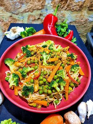 Low-Carb Konjac Noodles at LEVEL - Vegan & Gluten Free in Antalya