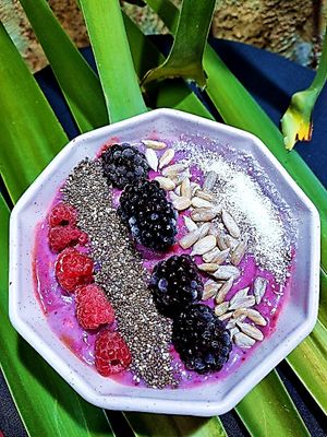 Keto Smoothie Bowl at LEVEL - Vegan & Gluten Free in Antalya