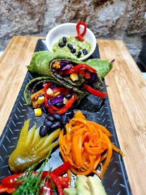 Cabbage Wrap at LEVEL - Vegan & Gluten Free in Antalya