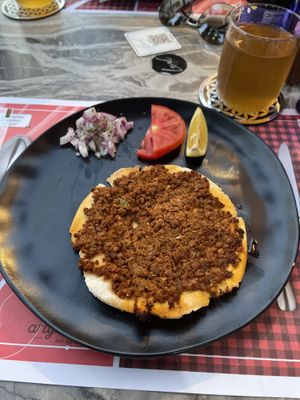 The Lahmacun!  at LEVEL - Vegan & Gluten Free in Antalya