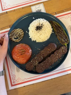 Vegan Adana kebab   at LEVEL - Vegan & Gluten Free in Antalya