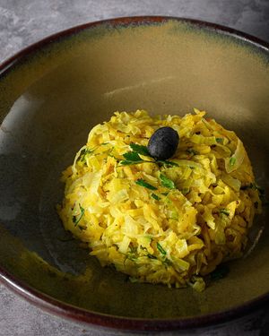 Brás de legumes  at A Minha Avó in Lisbon