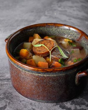 Sopa da pedra  at A Minha Avó in Lisbon