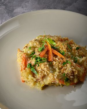 “Bacalhau” com natas  at A Minha Avó in Lisbon