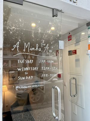   at A Minha Avó in Lisbon