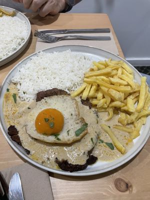 Bitoque   at A Minha Avó in Lisbon