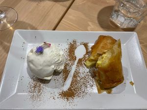 Pastel de nata  at A Minha Avó in Lisbon