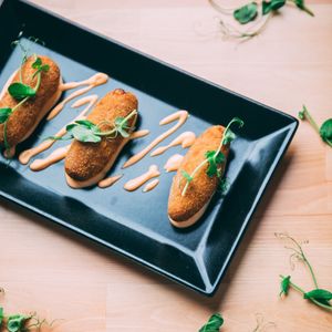Croquetes de "Carne" at A Minha Avó in Lisbon